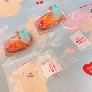 サンリオ(サンリオ)の新品未使用🌟 喫茶サンリオ ハンギョドン マスコット(キャラクターグッズ)