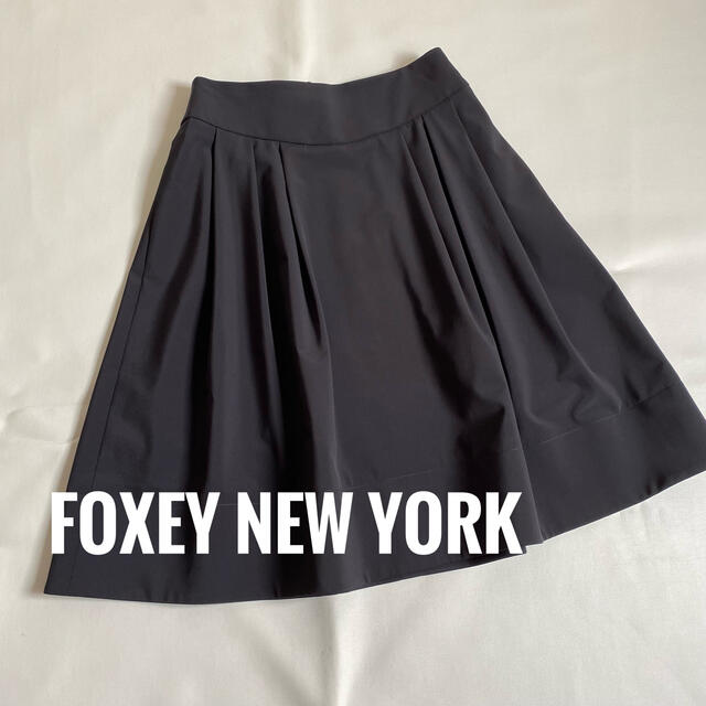 FOXEY(フォクシー)のFOXEY NEWYORK フォクシー　ニューヨーク　ストレッチ　フレアスカート レディースのスカート(ひざ丈スカート)の商品写真