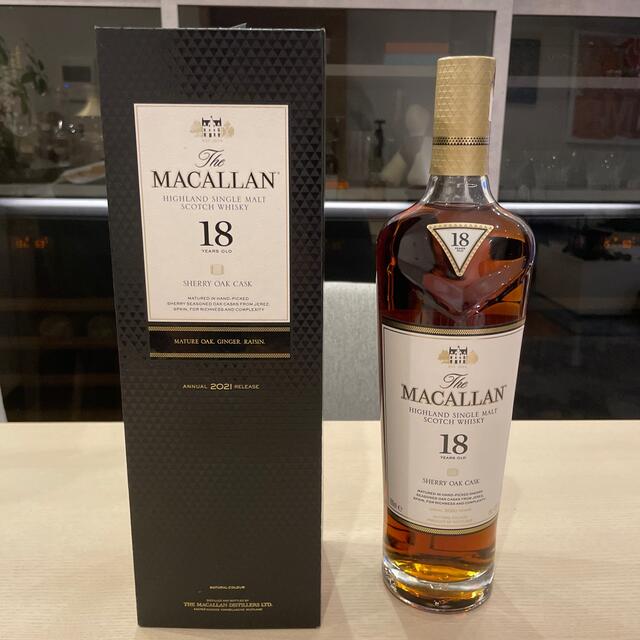 The MACALLAN ザ・マッカラン 18年 シェリーオークカスク ウイスキ