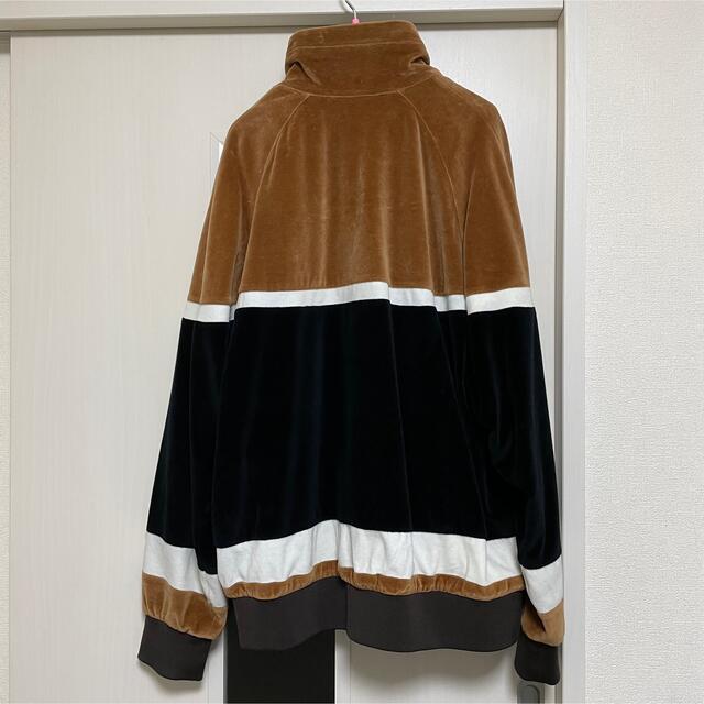 BURBERRY(バーバリー)のBURBERRY バーバリー 18AW ベロア トラックジャケット 希少 メンズのジャケット/アウター(ブルゾン)の商品写真