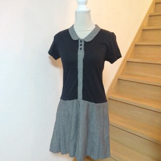 フレッドペリー(FRED PERRY)の◎FRED PERRY　Tuck Pleats Cleric Dress(ひざ丈ワンピース)