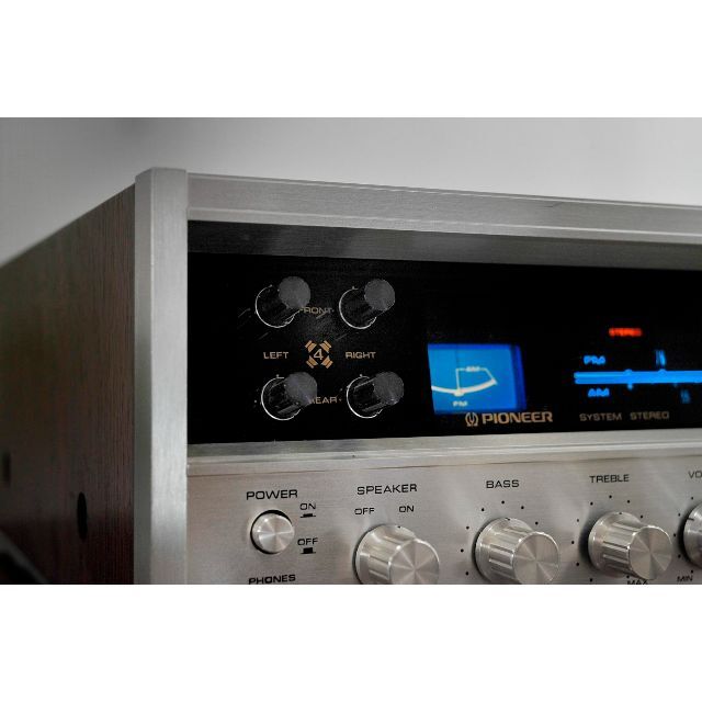 Pioneer(パイオニア)の★PIONEER　 4チャンネル ビンデージ レシーバ― ED-880 スマホ/家電/カメラのオーディオ機器(アンプ)の商品写真