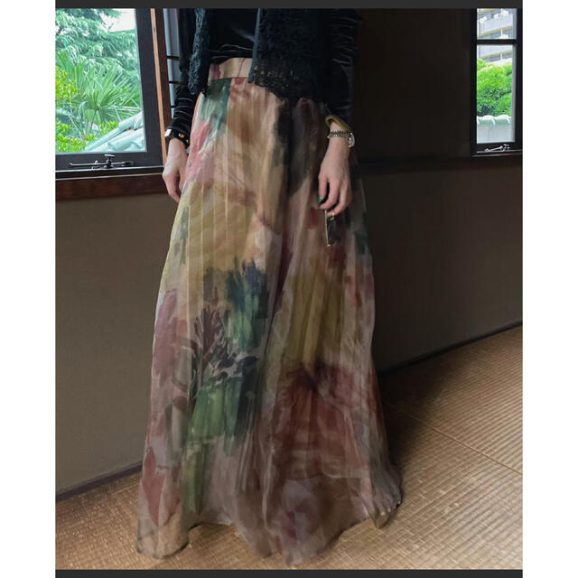 レディースAMERI VINTAGE UND WILLOW PAINT PLEATS