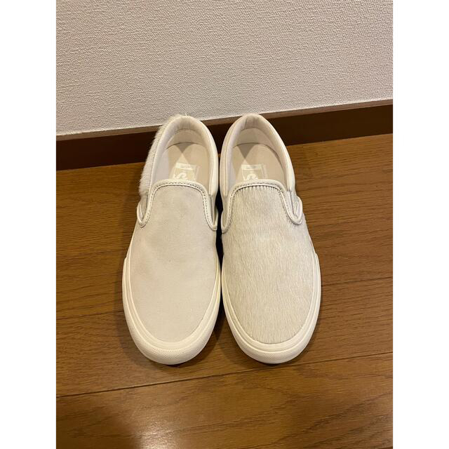 Engineered Garments(エンジニアードガーメンツ)の新品 Engineered Garments 別注 VANS 白 26 メンズの靴/シューズ(スニーカー)の商品写真