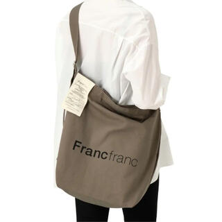 フランフラン(Francfranc)の【専用】フランフラン  ロゴショルダー バッグ　タグ(トートバッグ)