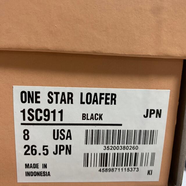 ADDICT(アディクト)の26.5 CONVERSE ADDICT ONE STAR® LOAFER メンズの靴/シューズ(スニーカー)の商品写真