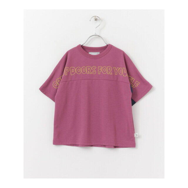 URBAN RESEARCH DOORS(アーバンリサーチドアーズ)の【パープル】【別注】highking*DOORS 速乾メッシュTシャツ(KIDS) キッズ/ベビー/マタニティのキッズ服女の子用(90cm~)(その他)の商品写真