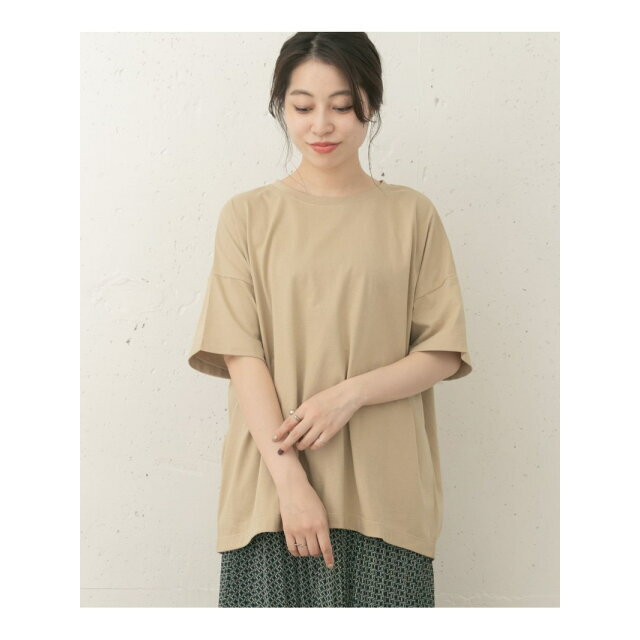 【BEIGE】F by ROSSO オーバーTシャツ∴ 1