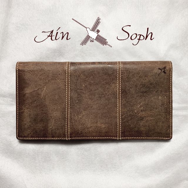 Ain Soph(アインソフ)の【 Ain Soph 】アインソフ　レザー 革　財布　カードケース メンズのファッション小物(長財布)の商品写真