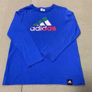 アディダス(adidas)のアディダス　長袖Tシャツ　青　140cm ブルー(Tシャツ/カットソー)