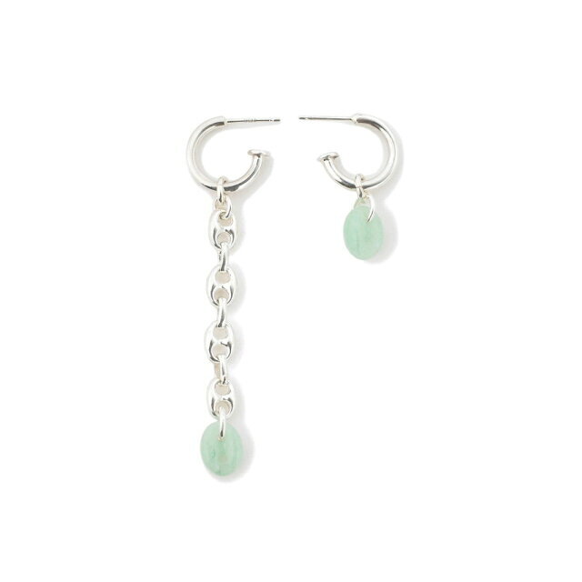【GREEN】SASAI / チェーン ピアス
