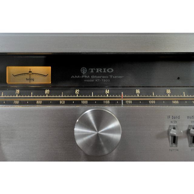 ★TRIO TUNER KT-7300 　ビンテージチューナー スマホ/家電/カメラのオーディオ機器(ラジオ)の商品写真