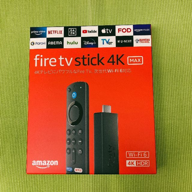 新品・未開封　Fire TV Stick 4K Max スマホ/家電/カメラのテレビ/映像機器(その他)の商品写真