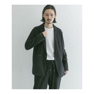 アーバンリサーチ(URBAN RESEARCH)の【BLACK】URBAN RESEARCH Tailor RECOパイルジャケット(テーラードジャケット)