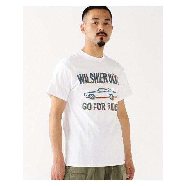 BEAMS(ビームス)の【Go_for_Ride?】THE DAY / 別注 Print T Shirt メンズのトップス(Tシャツ/カットソー(半袖/袖なし))の商品写真