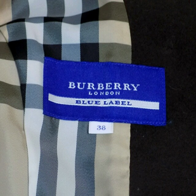 BURBERRY(バーバリー)の◆バーバリーブルーレーベル◆濃茶ジャケット 38 レディースのジャケット/アウター(その他)の商品写真