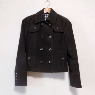 バーバリー(BURBERRY)の◆バーバリーブルーレーベル◆濃茶ジャケット 38(その他)