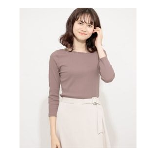SENSE OF PLACE by URBAN RESEARCH - 【DUSTY PINK】アシメネックリブ