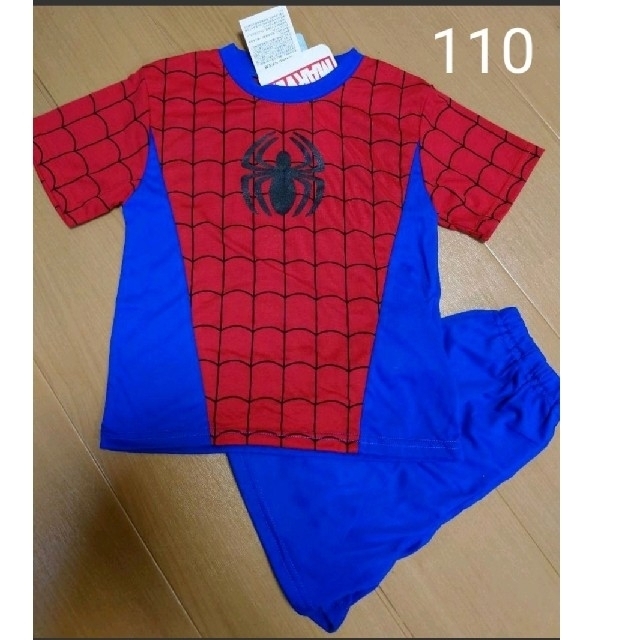 MARVEL(マーベル)のスパイダーマン　パジャマ キッズ/ベビー/マタニティのキッズ服男の子用(90cm~)(パジャマ)の商品写真