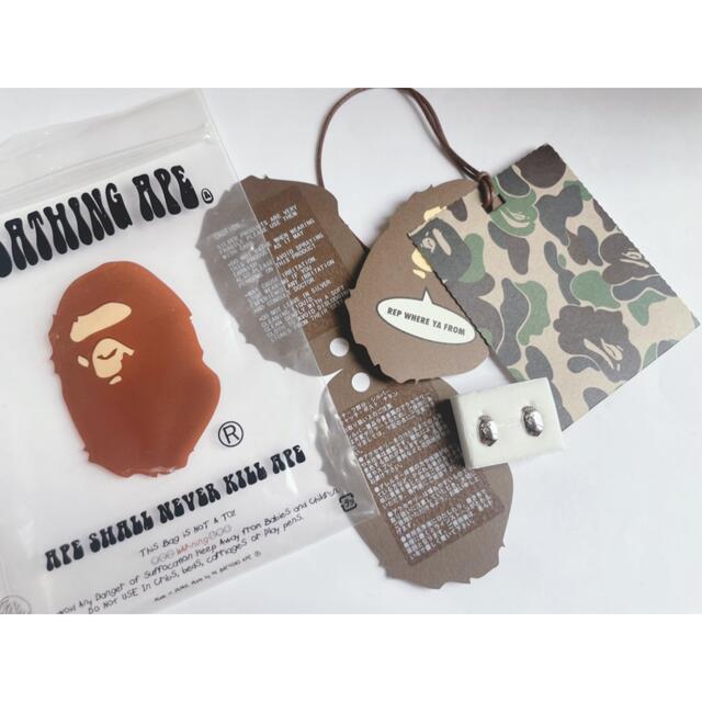 A BATHING APE(アベイシングエイプ)の未使用 A BATHING APE ピアス  メンズのアクセサリー(ピアス(両耳用))の商品写真