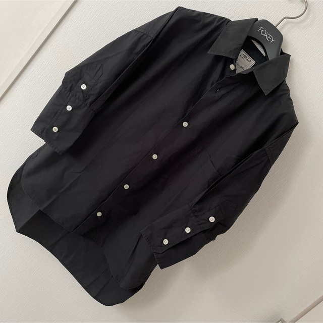 マディソンブルー　J.BRADLEY CUFF SHIRT 黒　ブラック　00