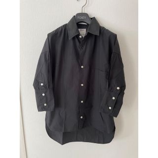 MADISONBLUE - マディソンブルー J.BRADLEY CUFF SHIRT 黒 ブラック 00 ...