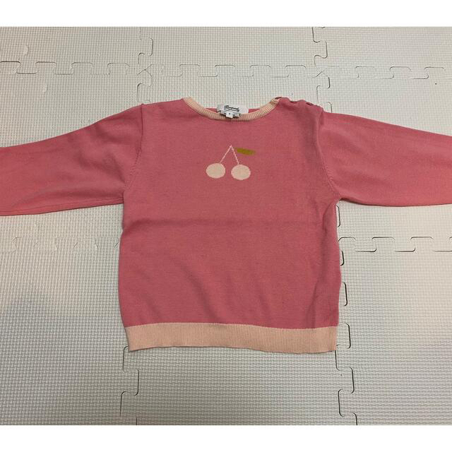 Bonpoint(ボンポワン)のbonpoint ボンポワン　ニット キッズ/ベビー/マタニティのキッズ服女の子用(90cm~)(ニット)の商品写真