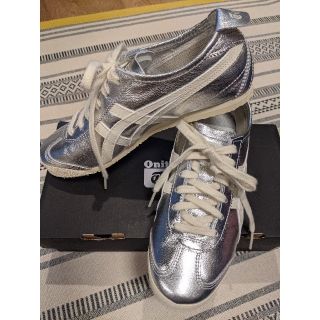 オニツカタイガー(Onitsuka Tiger)のオニツカタイガー　Mexico66 24cm シルバー(スニーカー)