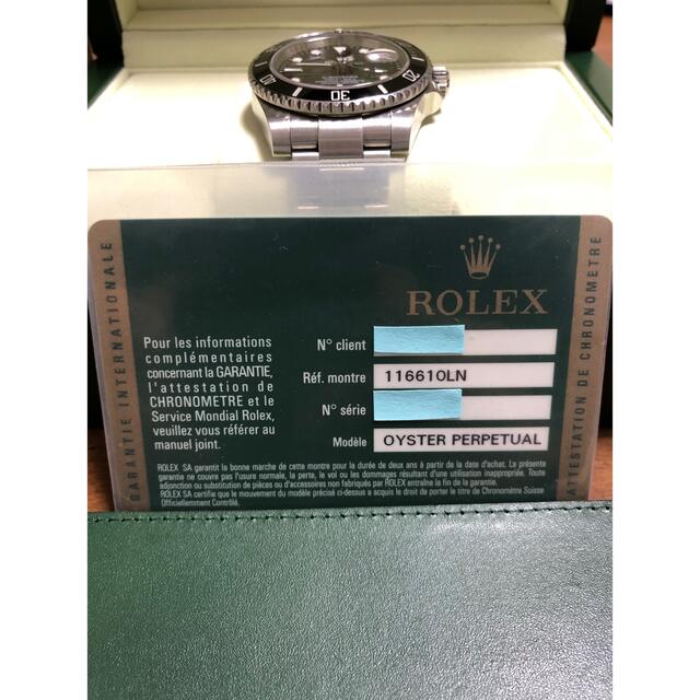 ROLEX 116610LN②