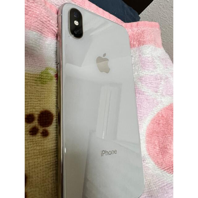 iPhone X Silver 256 GB SIMフリー 1