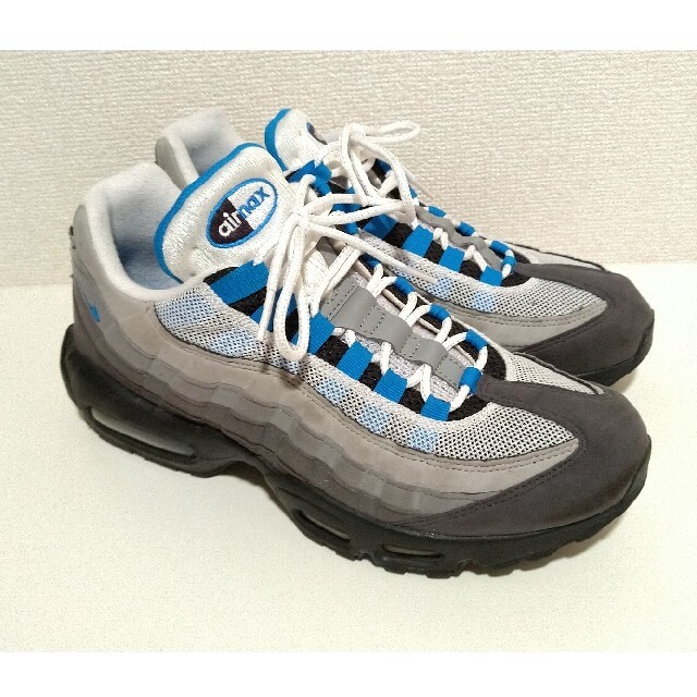 くつろぎカフェタイム NIKE AIR MAX 95 クリスタルブルー OG 27