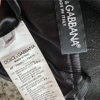 DOLCE&GABBANA - DOLCE&GABBANA ポルカドット スカートの通販 by