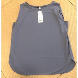 ユニクロ(UNIQLO)のユニクロ　クレープジャージーT (シャツ/ブラウス(半袖/袖なし))