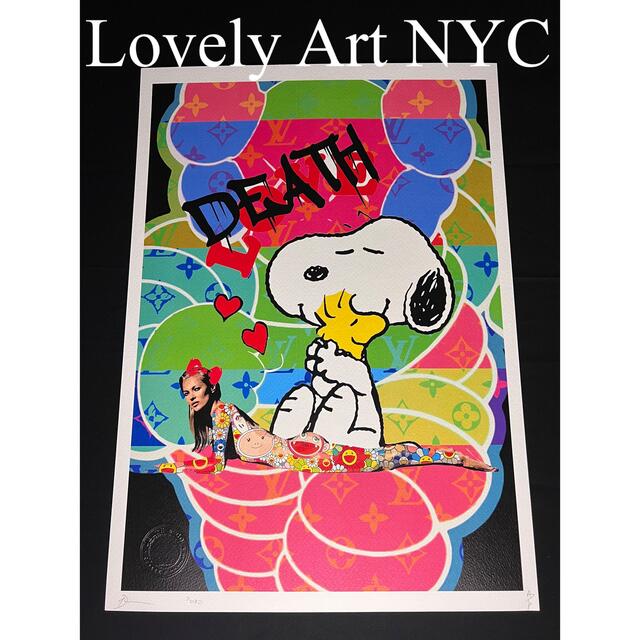 DEATH NYC 2020 世界限定100枚 アートポスター 【181】