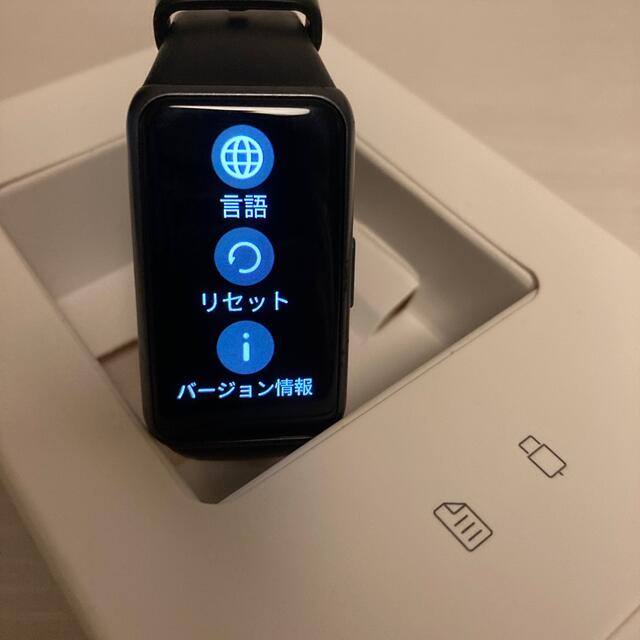 HUAWEI(ファーウェイ)の専用、中古　HUAWEI Band 6 スマホ/家電/カメラのスマホ/家電/カメラ その他(その他)の商品写真