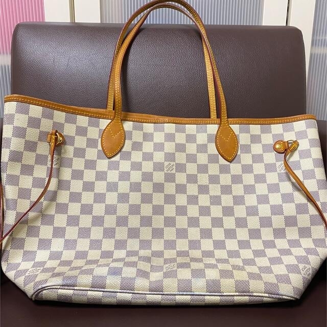 LOUIS VUITTON ダミエ・アズール ネヴァーフル(ネバーフル)MM