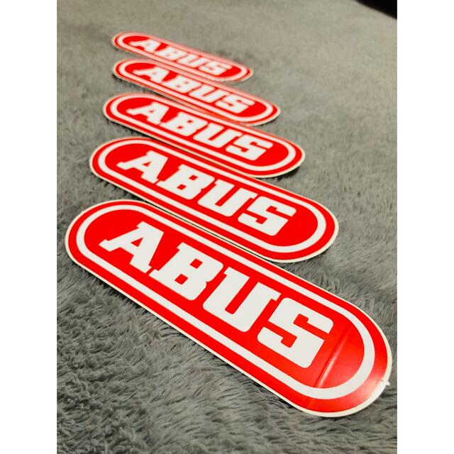 ABUS(アバス)の未使用☆ABUS アバス ステッカー5枚セット  スポーツ/アウトドアの自転車(その他)の商品写真