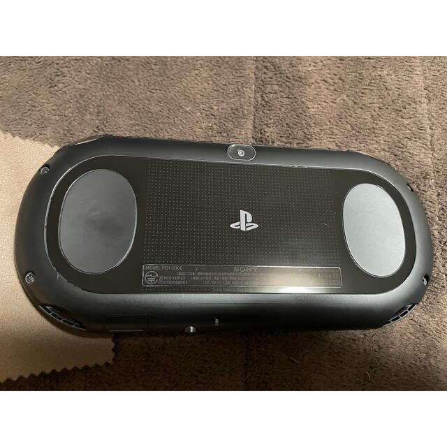 PlayStation Vita(プレイステーションヴィータ)のvita   ブラック　比較的美品　4 エンタメ/ホビーのゲームソフト/ゲーム機本体(携帯用ゲーム機本体)の商品写真