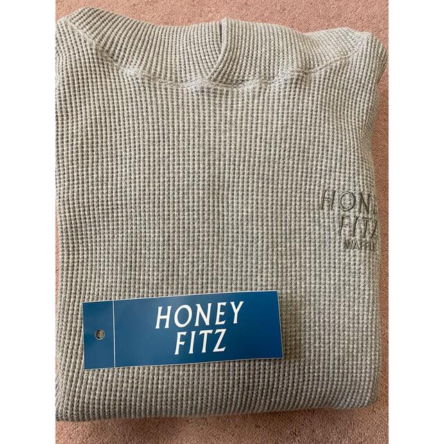 キムタク着　HONEYFITZ WAFFLE HOODIE-GRAY  Mサイズ