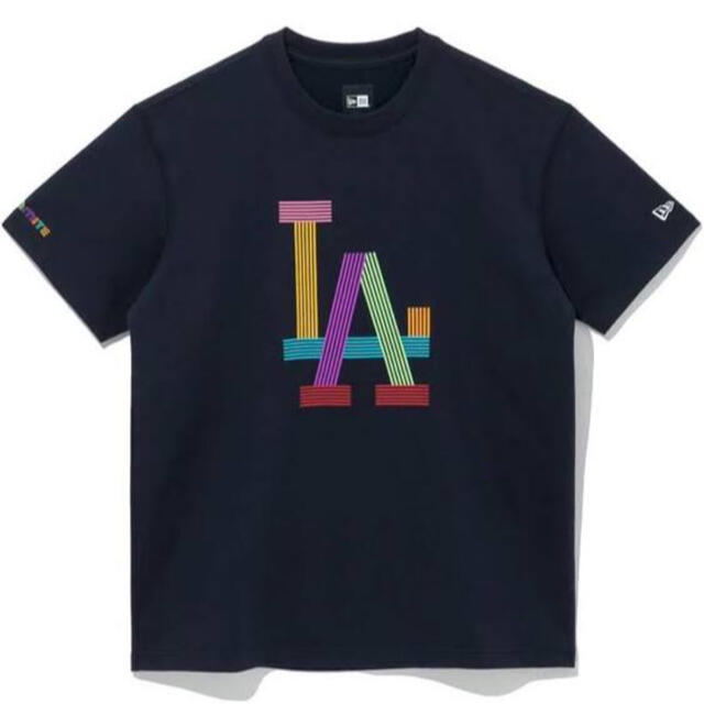 トップスBTS×MLB×ニューエラ コラボTシャツ ネイビー