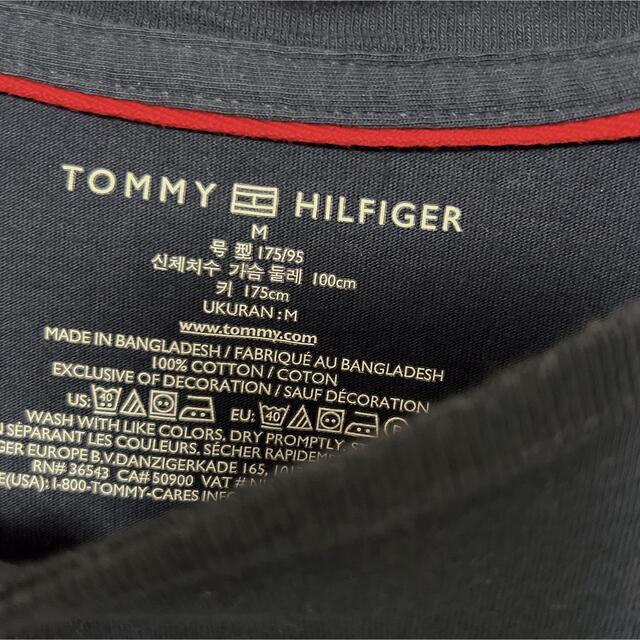 TOMMY HILFIGER(トミーヒルフィガー)のTOMMY HILFIGER men's Tシャツ　 Mサイズ　NAVY  紺色 メンズのトップス(Tシャツ/カットソー(半袖/袖なし))の商品写真