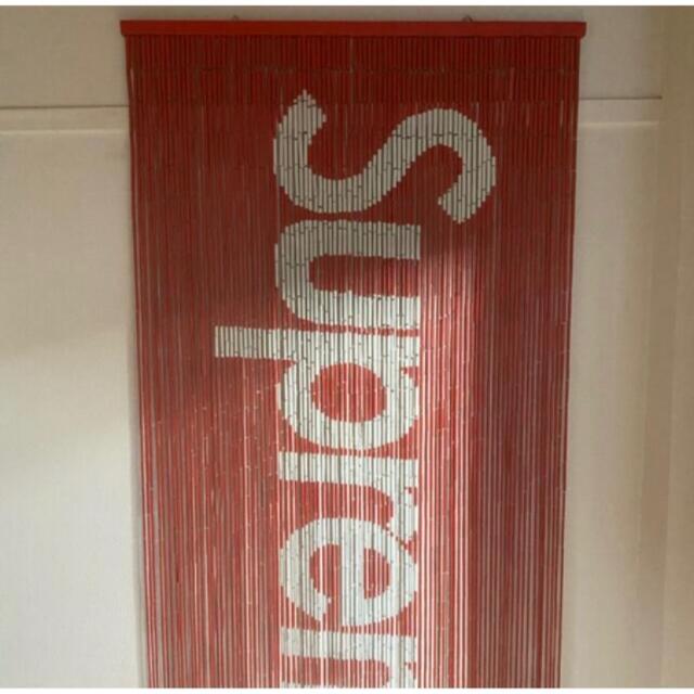 17SS Supreme Bamboo Beaded Curtain