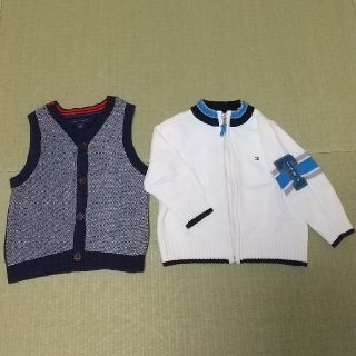 トミーヒルフィガー(TOMMY HILFIGER)の子供服 トミーヒルフィガー 男の子 used品(ニット)