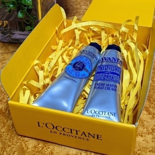 L'OCCITANE - L'OCCITANE♥バンドクリーム30mIラベンダーand♥シア2本新品未使用