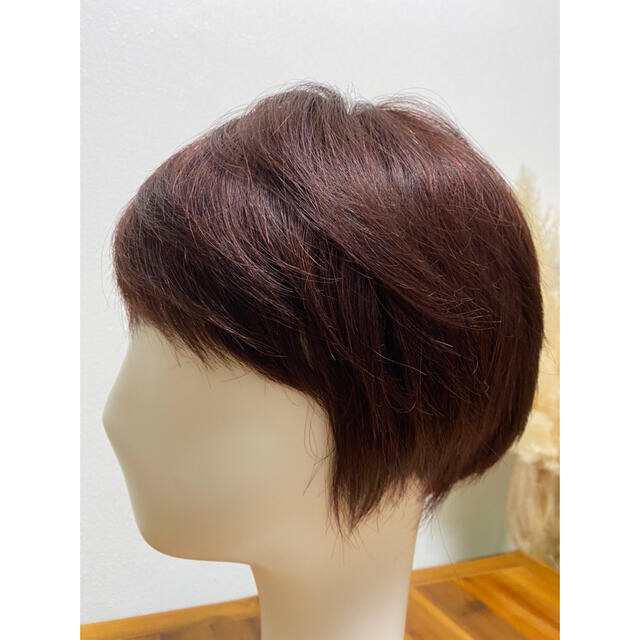 【人毛100%】可愛い✨ショートヘアー　フルウィッグレディース