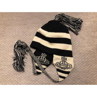 vivienne westwood 耳当て付きニット帽 nana ヴィヴィアン