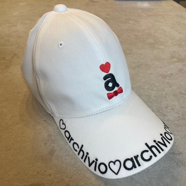 おトク情報がいっぱい! archivio - まさじい様専用 アルチビオ 人気の中古品 新品未使用★ARCHIVIO★アルチビオ★2wayゴルフ用キャップ/バイザー 黒 アクセサリー