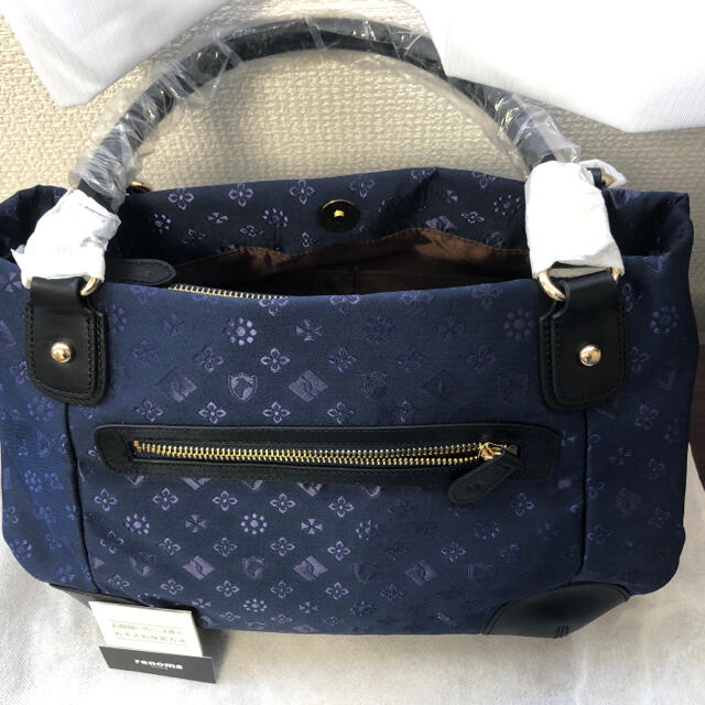 RENOMA(レノマ)の2個セットレノマ　ネイビーハンドバックポーチ付き レディースのバッグ(ショルダーバッグ)の商品写真