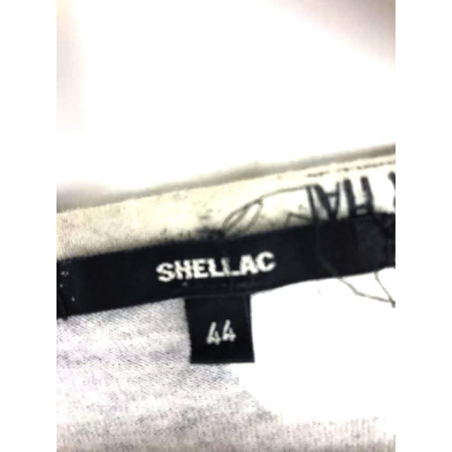 SHELLAC(シェラック)のSHELLAC(シェラック) フォトプリント Vネックカットソー メンズ メンズのトップス(Tシャツ/カットソー(半袖/袖なし))の商品写真