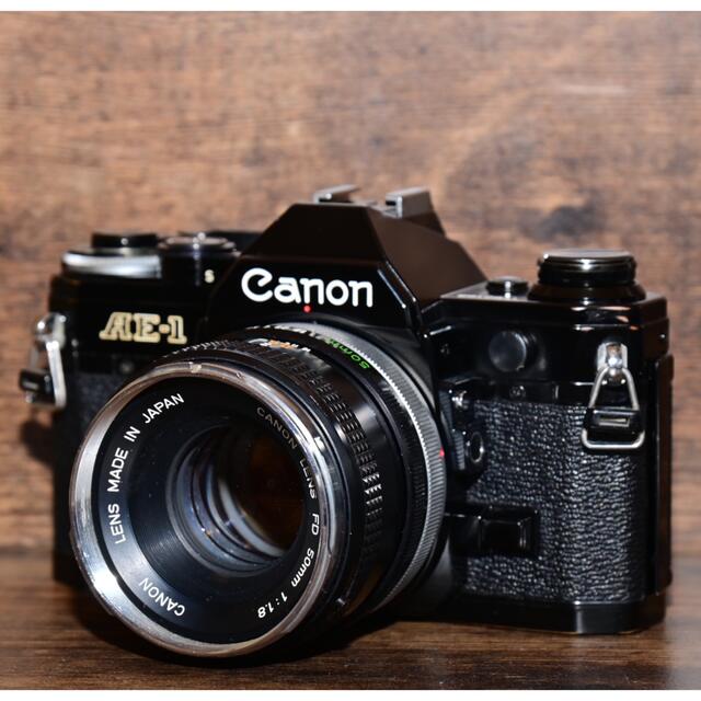 Canon - フィルムカメラ CANON AE-1 ブラック 動作品ジャンクの通販 by